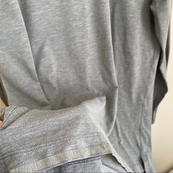 Lululemon | Vented Long Sleeve Shirt Gray XL - Picture 8 of 9
